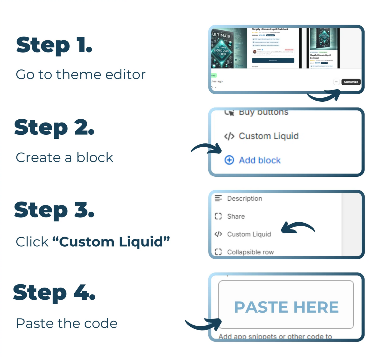 Shopify Snippet Liquid Codes