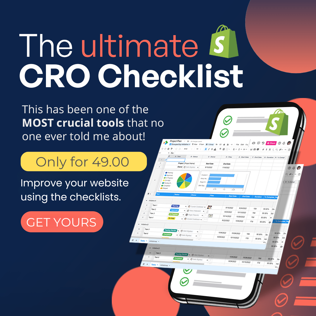 100+ CRO CHECKLISTS